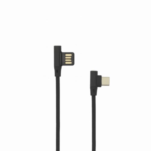S Box Kabl USB A / Type C 90 1,5 m, Black Cene