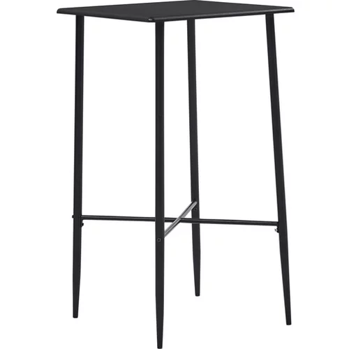  Barska miza črna 60x60x111 cm mediapan