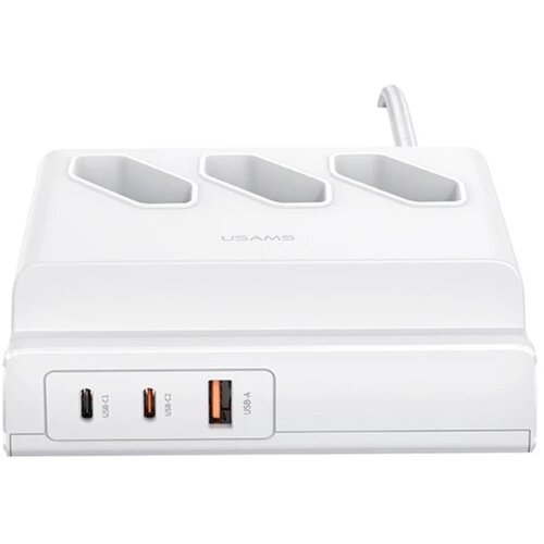 Usams CC160 P1 65W Super Si Fast Charging USB Extension Socket Cene