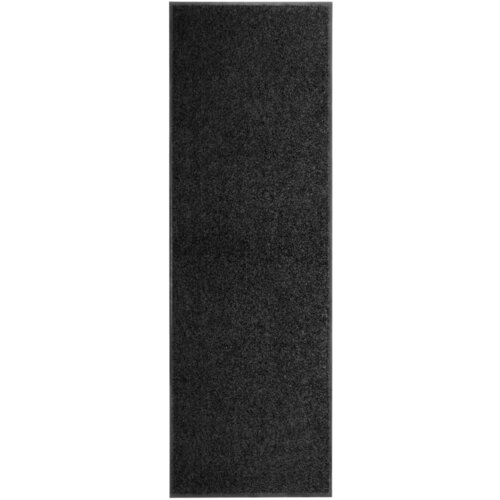 vidaXL Pralni predpražnik črn 60x180 cm Cene