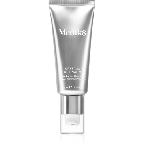 Medik8 Crystal Retinal 3 noćni serum za pomlađivanje s vitaminom A i E 30 ml Slike