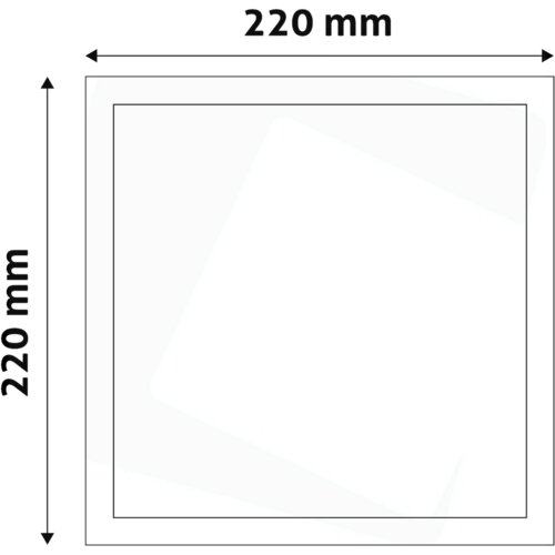 Avide Plafonjera LED, 18W, 1490 lm, 4000K, IP20 - ACSMNW-S-18W-ALU-SN Slike