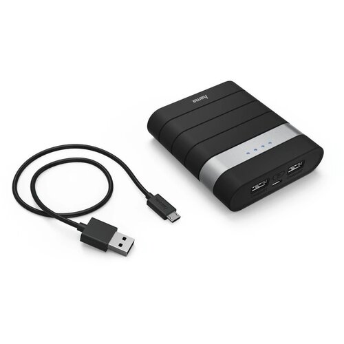 Hama Power Bank JOY, 10400mAh, crni Cene