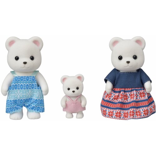 SYLVANIAN FAMILIES Set Lutaka Sylvanian Families The Polar Bear Family Slike