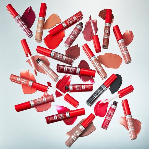 Rimmel London Lasting Mega Matte Liquid Lip Colour dolgoobstojna mat tekoča &amp;scaron;minka 7.4 ml Odtenek pink blink Slike