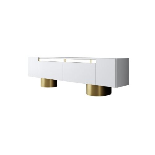 Hanah home tv polica bohem white gold Slike
