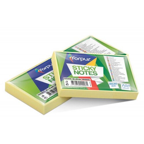Forpus Blok samolepilni 50 x 40 mm, 3/1 Cene