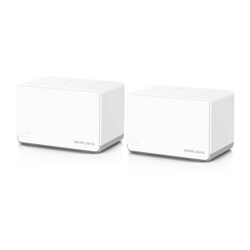 Mercusys Point Mercusys Halo H70X (2 paketa) AX1800 Whole Home Mesh Wi-Fi 6 sistem, 574 Mbps na 2,4 GHz + 1201 Mbps na 5 GHz, interne antene, 3&times; Gigabit Cijene