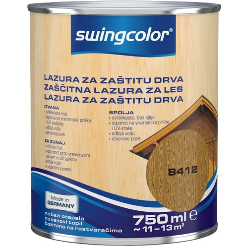 SWINGCOLOR lazura za zaštitu drva (tikovina, 750 ml) Cijene