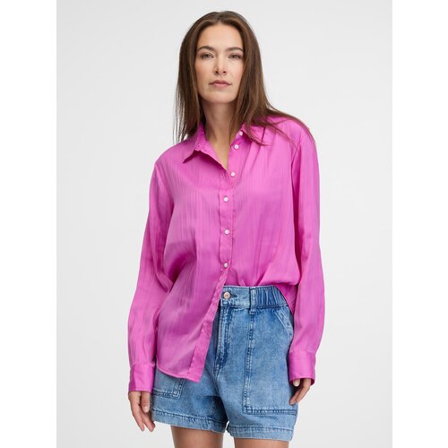 GAP Satin Boyfriend Shirt - Women Slike
