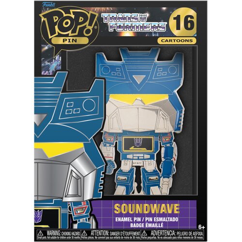 Funko Pop Pin Transformers Soundwave Slike