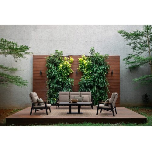 BIZZOTTO Vrtni stol aluminijski 80x140 cm Miguel &amp;ndash; Slike