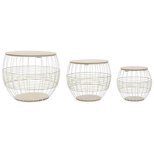 Set boho stočića / 3 49,3x49,3x41 Slike