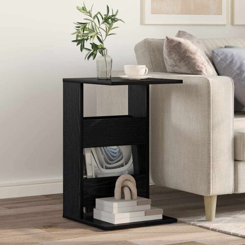  Bocni stol Crni hrast 40 x 35 x 60 5 cm Konstruirano drvo Cijene