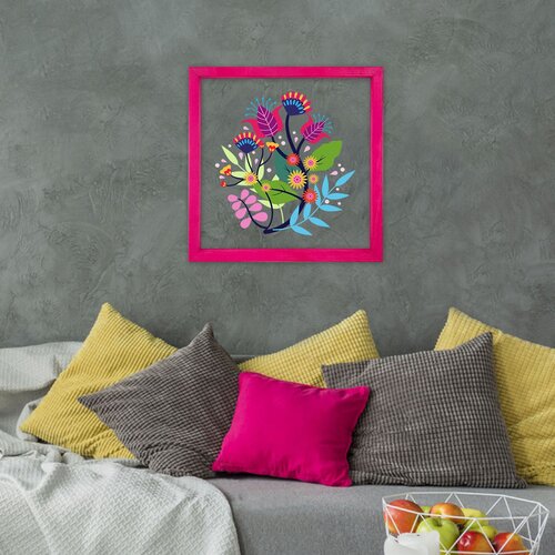 Wallity CAM2838945 multicolor decorative framed painting Slike