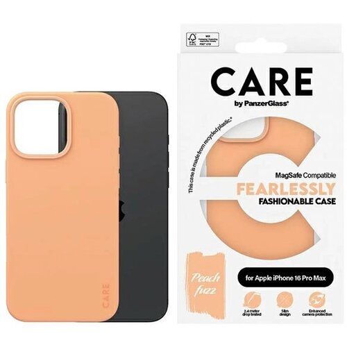 PanzerGlass CARE BY MODNI OVITEK ZA MAGSAFE ZA IPHONE 16 PRO MAX ORANŽEN, (21898899) Cene