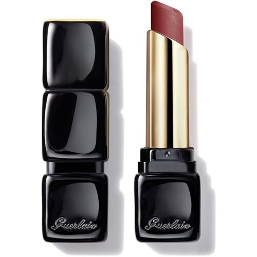 Guerlain KissKiss Tender Matte dugotrajni ruž za usne s mat efektom nijansa 214 Romantic Nude 3.5 g Slike