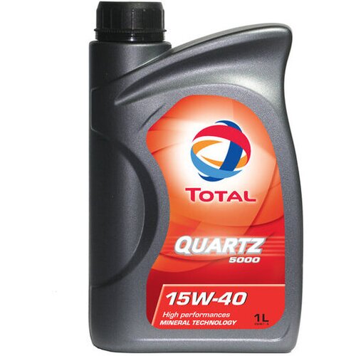 Total mineralno motorno olje Quartz 5000 15W40, 1L Cene