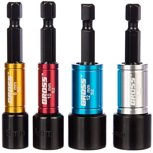 Komplet 65mm HEX magnetnih natičnih nastavkov 8-13mm Slike