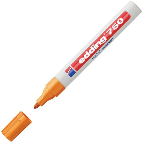 Edding MARKER PAINT Z LAKOM ORANŽEN 750 2-4 mm, (20387680) Cene