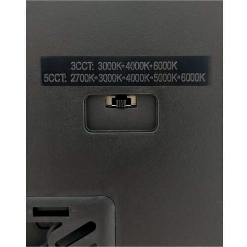  LED stropno svetlo LED/40W/230V 3000/4000/6500K 50x50 cm crno Slike