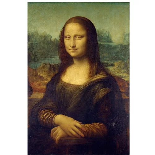 Fedkolor Reprodukcija slike Leonard da Vinci - Mona Lisa, 60 x 40 cm