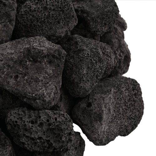  Vulkansko kamenje 10 kg crno 3-5 cm Slike