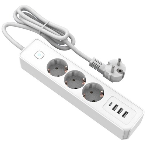 INF 3-smerni razdelilnik s stikalom in usb-a/usb-c 1,4 m, (21274849) Slike
