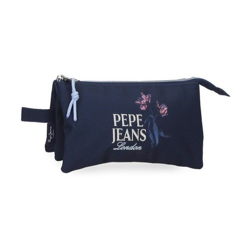 PepeJeans lenay prazna pernica sa 3 pregrade - teget ( 61.243.42 ) Cene