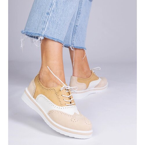 Gemre Beige classic Oxford shoes Toddi Cijene