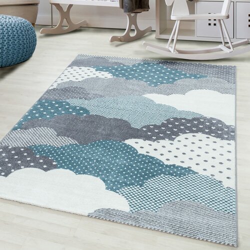 Ayyildiz Carpets Modra/siva otro&amp;scaron;ka preproga 80x150 cm Bambi &amp;ndash; Slike