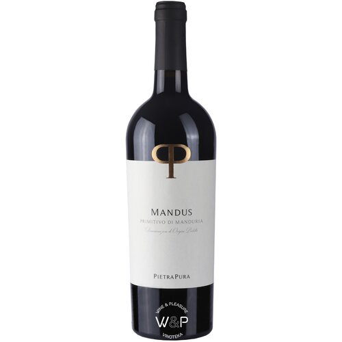 Pietra Pura crno vino mandus primitivo di manduria Slike