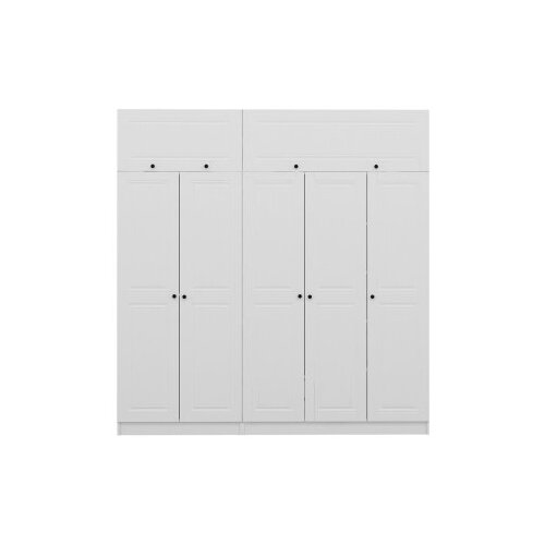 Hanah home Ormar Kale-5228, 225x255x52 cm, Bijela Slike
