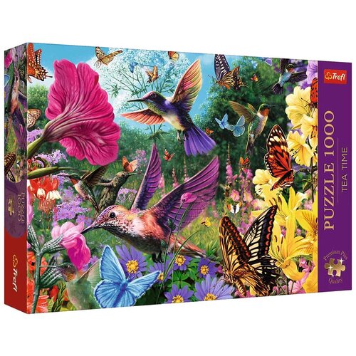 Trefl Tea Time Vrt ptica premium puzzle od 1000 dijelova - Slike