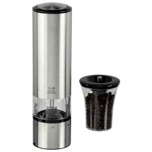 Peugeot ELIS SENSE electric pepper mill stainless steel 20cm Slike