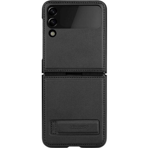 Nillkin qIN usnjen ovitek za Samsung Galaxy Z Flip 4 - črn Cene