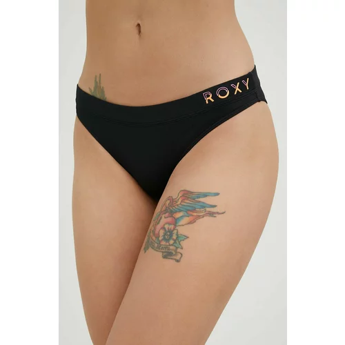 Roxy Spodnji del bikini ERJX404567 Črna