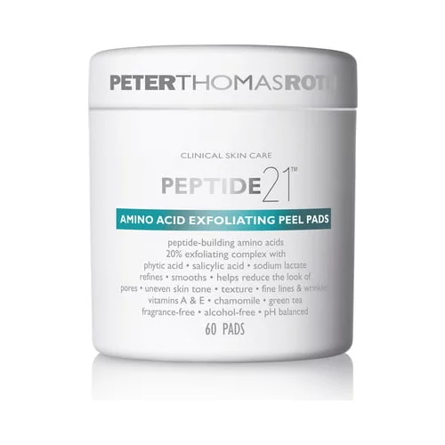 Peter Thomas Roth Peptide 21 Amino Acid eksfolijacijske blazinice za zaglađivanje kože lica i smanjenje pora 60 kom