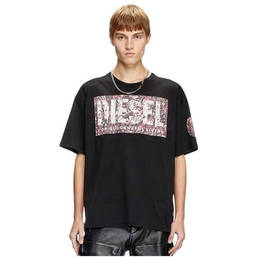 Diesel muška logo majica DSA17613 0AGRI 9XX Slike