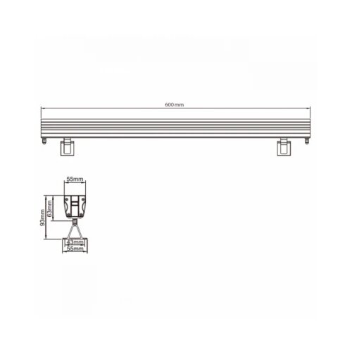  LED REFLEKTOR JM-078 36W RGBWW 4in1 3000K IP66 24V Cene
