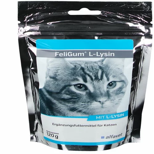  Feligum L-lizin, žvečljive tablete za mačke