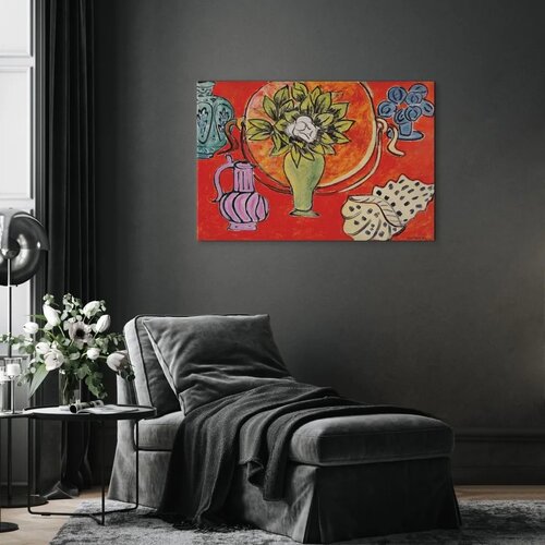  Slika - Henri Matisse – Still Life with Magnolia 90x60 Akustična Cene