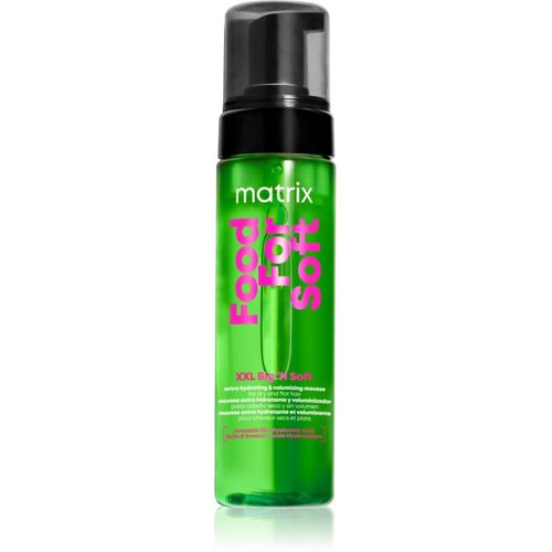 Matrix Food For Soft XXL Big 'N Soft Extra Volumizing Hydrating Mousse vlažilna pena za ekstra volumen 200 ml Cene