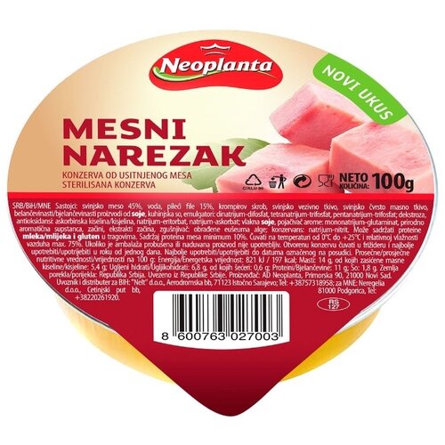 Neoplanta Narezak mesni 100g Cene