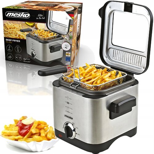  900W inox globok cvrtnik na olje 1500ml friteza Cene
