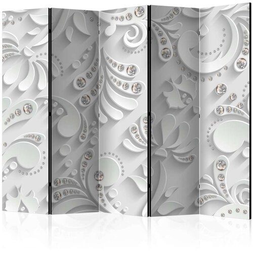  Paravan u 5 dijelova - Flowers with Crystals II [Room Dividers] 225x172 Cijene