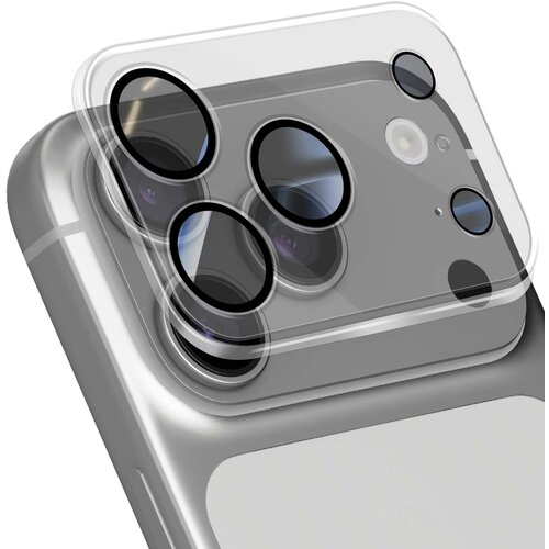 Crong Zaščitno steklo za objektiv kamere za iPhone 17 Pro trdota 9H, (5000308928) Cene