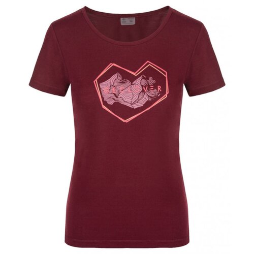 Kilpi Women&amp;#039;s outdoor t-shirt GAROVE-W DARK RED Slike