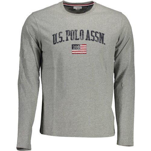 U.S. Polo Assn. US POLO T-SHIRT LONG SLEEVE MAN GRAY Slike