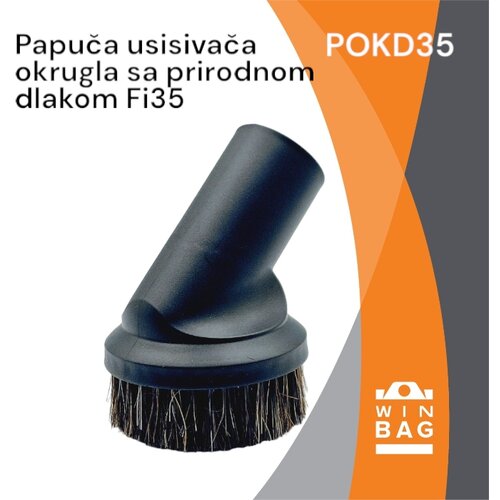 papuča usisivača okrugla sa prirodnom dlakom Fi32 Cene